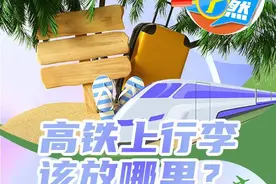 一图了然｜高铁上行李该放哪里？原来有这么多学问图片