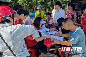 郴州同心桥村积极开展无偿献血志愿服务活动图片