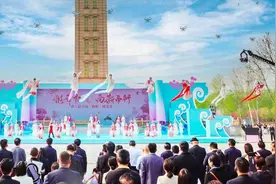 鹤舞樱飞 第十届中国（鹤壁）樱花季华美启幕图片