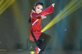 灵动！日照这个10岁女孩在鼓上起舞图片