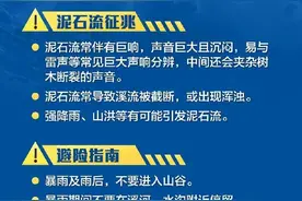 遇到山洪、崩塌、泥石流等灾害 如何避险自救？这份指南请收好图片