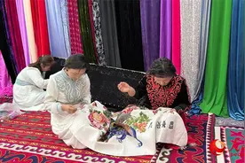 在兵团遇见非遗：探访托云牧场帕米尔刺绣合作社图片