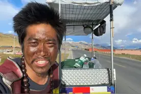 徒步3000公里，90后小伙一下老了40岁！网友：太真实了！图片