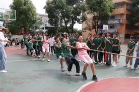 东塔学校开展“六一”趣味游戏活动图片