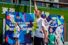 上海网球大师赛球童训练营结束，孩子们顶着骄阳为梦想奋斗图片