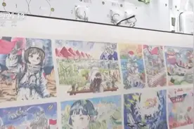 “天宫画展”上新！彩笔绘出未来畅想 点亮少年“中国梦”图片