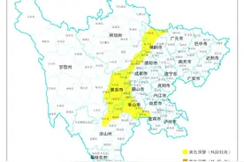 四川地灾黄色预警扩大至42个县市区图片