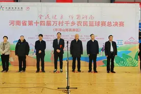 火力全开 河南第十四届万村千乡农民篮球赛郏县赛区比赛开战图片