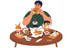 本想着减肥，却变成了暴食……如何跳出这一“怪圈”？图片