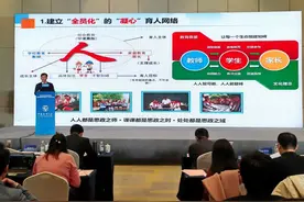 岳峰小学在全国学术年会上做典型发言图片
