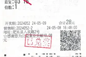 “随缘型”彩民用家人生日组成号码，中了853万元大奖图片