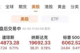 美股三大指数集体收涨！英伟达涨超5%，市值大增1.1万亿元！芯片巨头跌超6%，黄金继续新高图片
