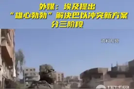 外媒：埃及提出“雄心勃勃”解决巴以冲突新方案，分三阶段图片
