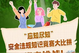 海报｜“应知尽知” 安全法规知识竞赛大比拼等你来挑战图片