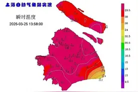 热麻了！上海今天冲击高温纪录！晚上天气有变，早点回家图片