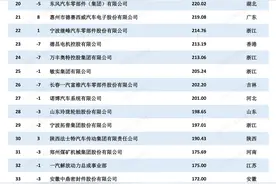 11家山东企业上榜“2024中国汽车供应链百强”，潍坊有2家图片