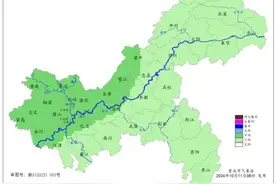 雨҈ 雨҈ 雨҈！明日，重庆局地或有大雨猛泼图片