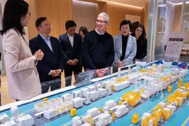 库克上海见供应商：对于苹果供应链，没有比中国更重要的地方图片