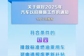 2025年汽车以旧换新政策来了！报废旧车并购买新车最高可补贴2万元图片