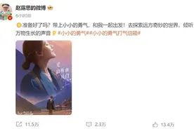 不要片酬！赵露思“定制综艺”《小小的勇气》将播图片