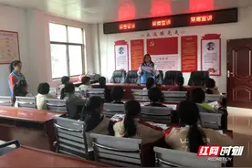 临武县镇南乡开展关爱未成年禁毒宣讲活动图片