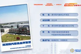 漯河现代服务业开发区：内“港”通四方，年吞吐量达210万吨 | 河南开发区改革实践图片