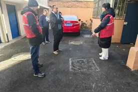泰安市泰山区财源街道后七里社区新春网格治理在行动图片