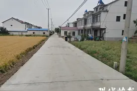公司老板回村发现路难走，拿出20多万为乡邻翻修“爱心路”图片