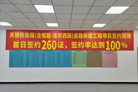 100%签约！天钥桥南路道路新建工程房屋征收有独家“九法”图片