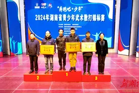 一招一式展实力  省青少年武术散打锦标赛在祁东闭幕图片