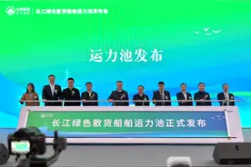 长江绿色散货船舶运力池发布 26艘绿色散货船将试点碳足迹核算图片