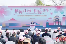 江苏无锡以花为媒与世界结“樱”缘图片