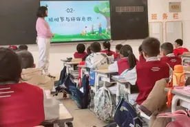 “植”此青绿，共“树”未来---景汇小学植树节活动进行中图片