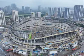 国内最大！广州足球公园球场预计明年年底建成图片