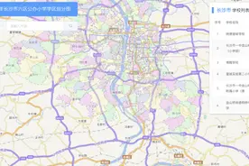 2024版长沙市六区公办小学学区图上线图片