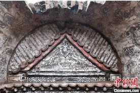 山西汾阳发现两座明代初年砖室壁画墓图片
