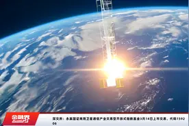 深交所：永赢国证商用卫星通信产业交易型开放式指数基金3月14日上市交易，代码159206视频封面