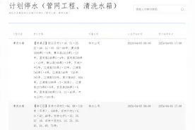 4月3日停水！影响上海这些路段，请区域内的用户提前备水图片