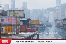 中国2024年对俄罗斯出口1154.99亿美元，同比4.1%视频封面