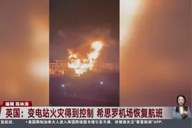英国：变电站火灾得到控制 希思罗机场恢复航班视频封面