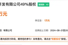 底价1元！威海云华地产49%股权挂牌转让图片