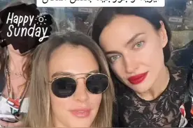 C罗两任女友差点碰面❓乔治娜和伊莲娜出现在阿布扎比大奖赛图片