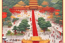 AI画新年①丨年味，就在永州这些非遗里——舜帝祭典图片