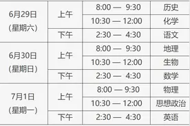 北京：2024年第二次高中学考合格考拟定于6月29日至7月1日进行图片