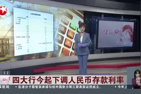 四大行今起下调人民币存款利率视频封面