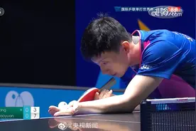 澳门国际乒联世界杯男单决赛：马龙战胜林高远夺冠图片