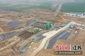 盐城市淮河入海水道二期工程建设实现首季“开门红”图片