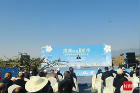共赴春日浪漫之约 四川什邡千亩梨花绽放引游客观赏打卡 | 在四川 遇见最美春天图片