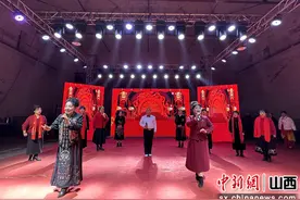 山西交城：一场别开生面的春季“村晚”图片