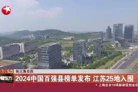 长三角日历 2024中国百强县榜单发布 江苏25地入围视频封面